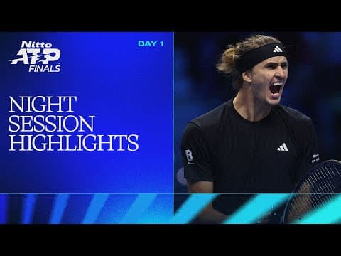 Zverev vs Shelton & Vavassori/Bolelli vs Cash/Glasspool | 2025 Nitto ATP Finals Day 1 Pt. 2