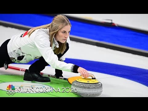 Switzerland OUTLASTS Estonia in curling mixed doubles | Winter Olympics 2026 | NBC Sports