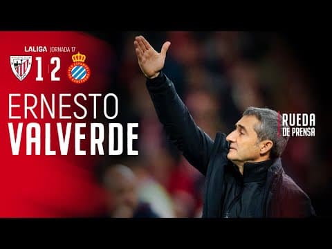 🎙 Ernesto Valverde | post Athletic Club 1-2 RCD Espanyol | LaLiga 2025-26 J17