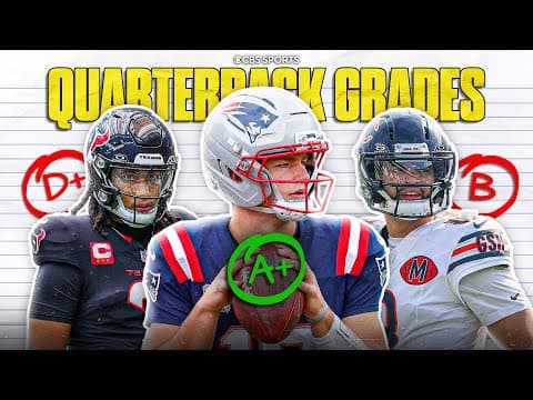 Grading Every NFL QB Still on a Rookie Contract 📝 | Drake Maye, CJ Stroud, Caleb Williams, & MORE!