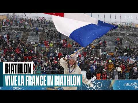 Michelon blazes past penalty to 12.5km biathlon podium