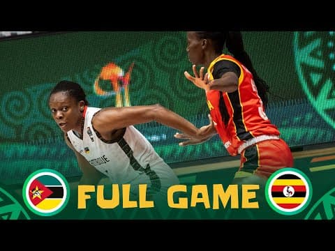 Class. 5-8 game | Mozambique v Uganda | Full Basketball Game | FIBA Women's AfroBasket 2025