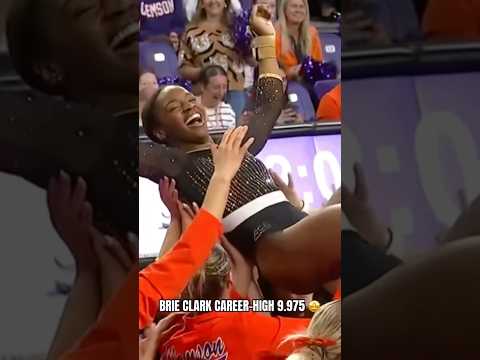 SHE’S LIKE THAT 🔥 #clemson #clemsontigers #gotigers #gymnast #ncaagymnastics #collegegymnastics