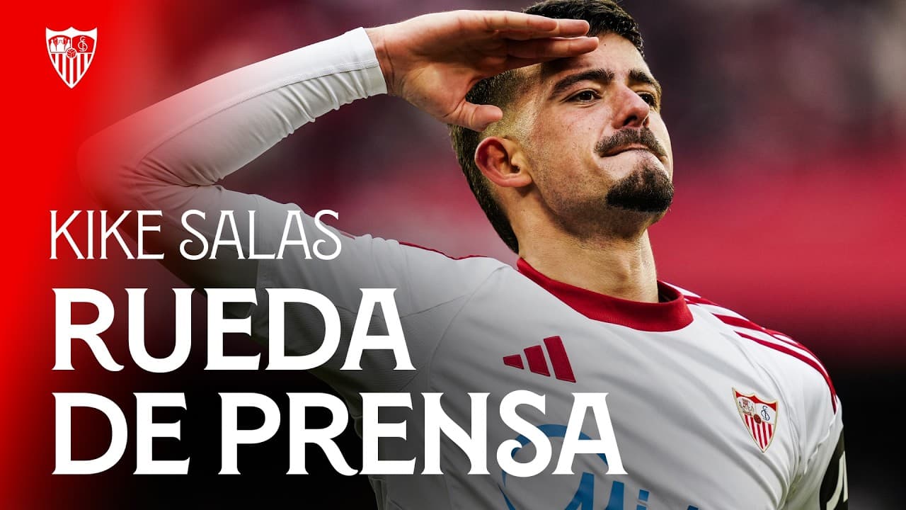 Rueda de prensa de Kike Salas📡 EN DIRECTO