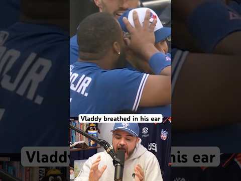 Vladimir Guerrero Jr. breathes in his teammate’s ear, a breakdown