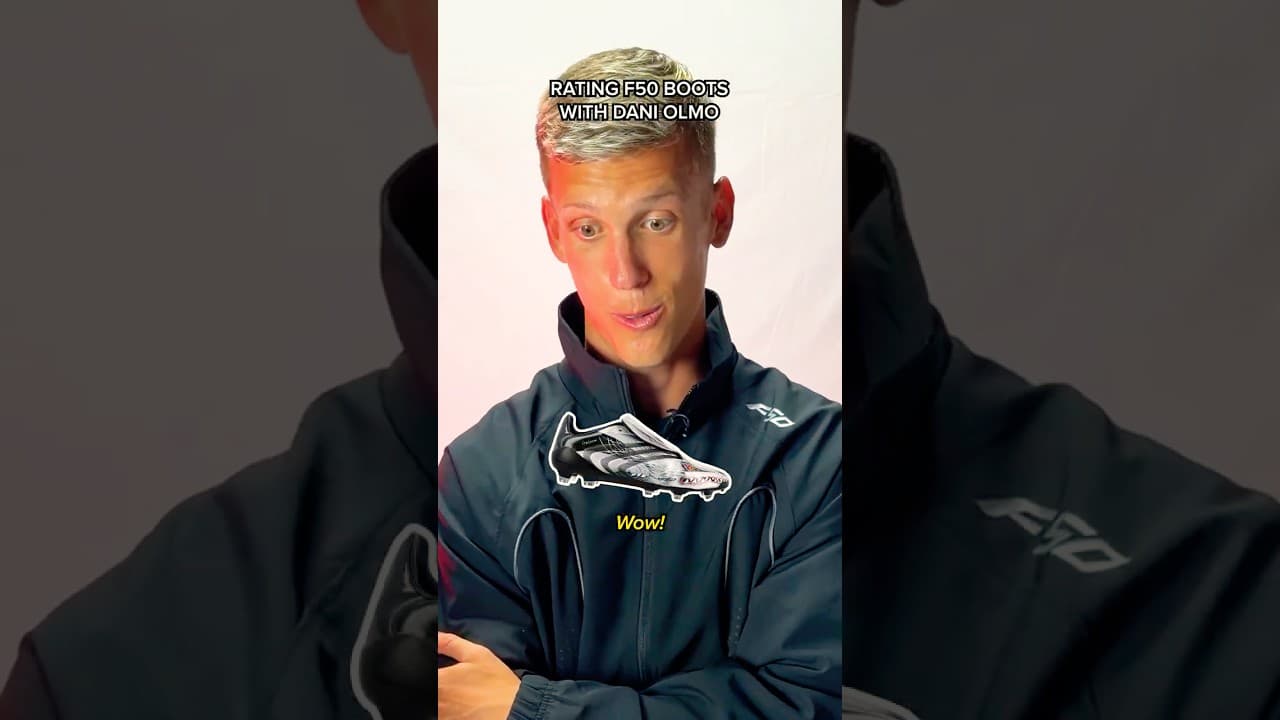 I asked Dani Olmo to rank F50 boots