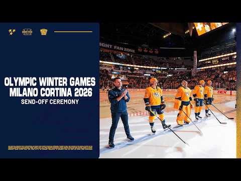 Honoring our 2026 Olympians: Full Pregame Ceremony