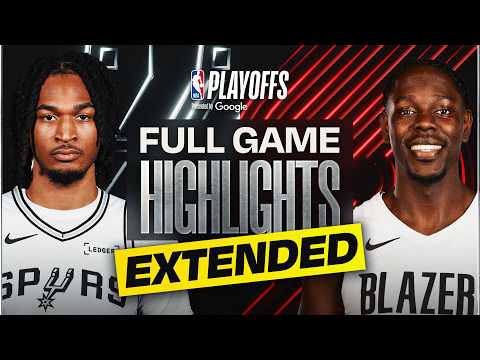 EXTENDED: #2 SPURS at #7 TRAIL BLAZERS | FULL GAME 3 HIGHLIGHTS | April 24, 2026