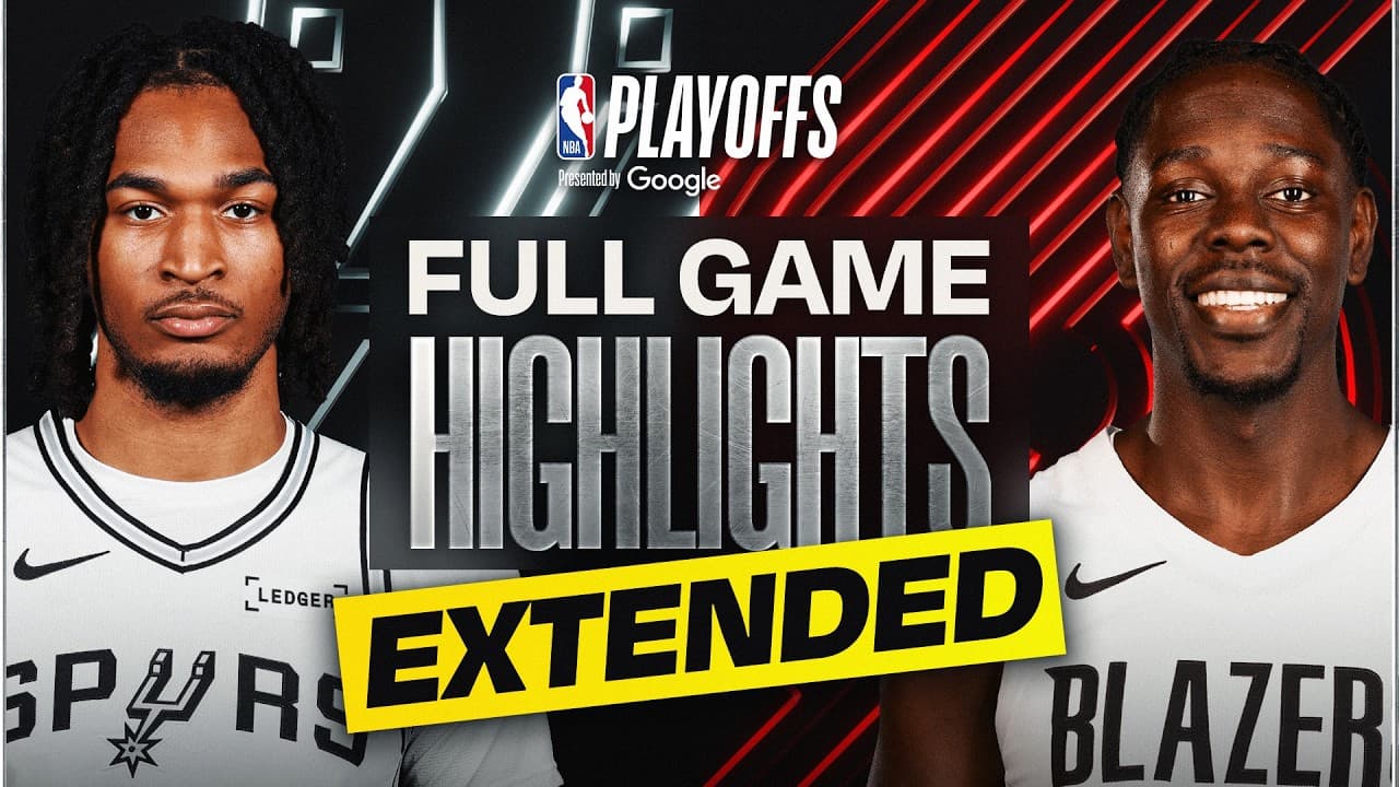 EXTENDED: #2 SPURS at #7 TRAIL BLAZERS | FULL GAME 3 HIGHLIGHTS | April 24, 2026
