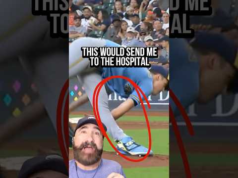 How Jacob Misiorowski uses his front leg to generate ridiculous velocity #mlb