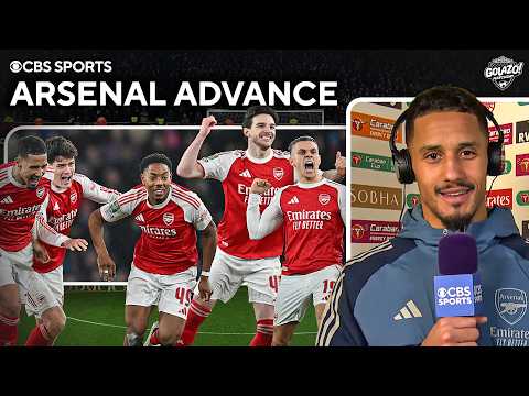 Arsenal survive penalty shootout v Crystal Palace | William Saliba & Arteta Interviews | Matchday