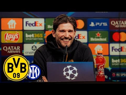 „Möchten die Kraft & Energie des Stadions nutzen!“ | PK mit Kobel & Kovac | BVB – Inter