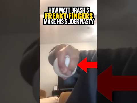 Matt Brash's Freaky Fingers might be the reason he is SO filthy.