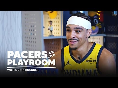 Andrew Nembhard Talks Stepping into New Role & More with Quinn Buckner in the Pacers Playroom
