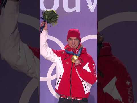 Men's giant slalom Olympic champions through the years!🥇 #AlpineSkiing #WinterOlympics