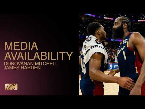 Cavs vs Raptors | Donovan Mitchell & James Harden Post Game | 04.20.2026