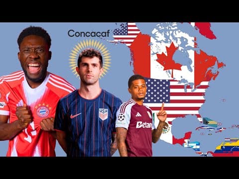 The Best Footballer From EVERY Country In North America (2025)