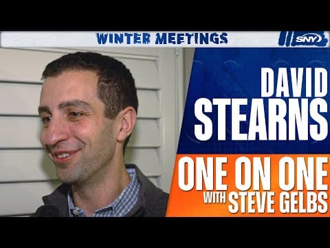 David Stearns shares Mets approach to starting pitching this offseason