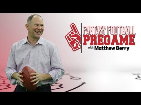Fantasy Football Pregame Show with Matthew Berry for Week 13 (11/30/25) | NFL on NBC