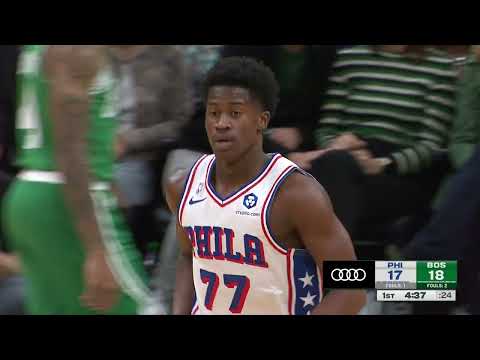 VJ Edgecombe ERUPTS for 14 First Quarter Points | October 22, 2025