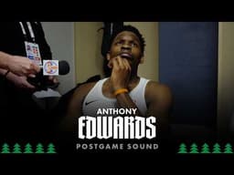 "Bones Came In And Changed The Tempo Of The Game" | Anthony Edwards Postgame Sound | 03.01.26