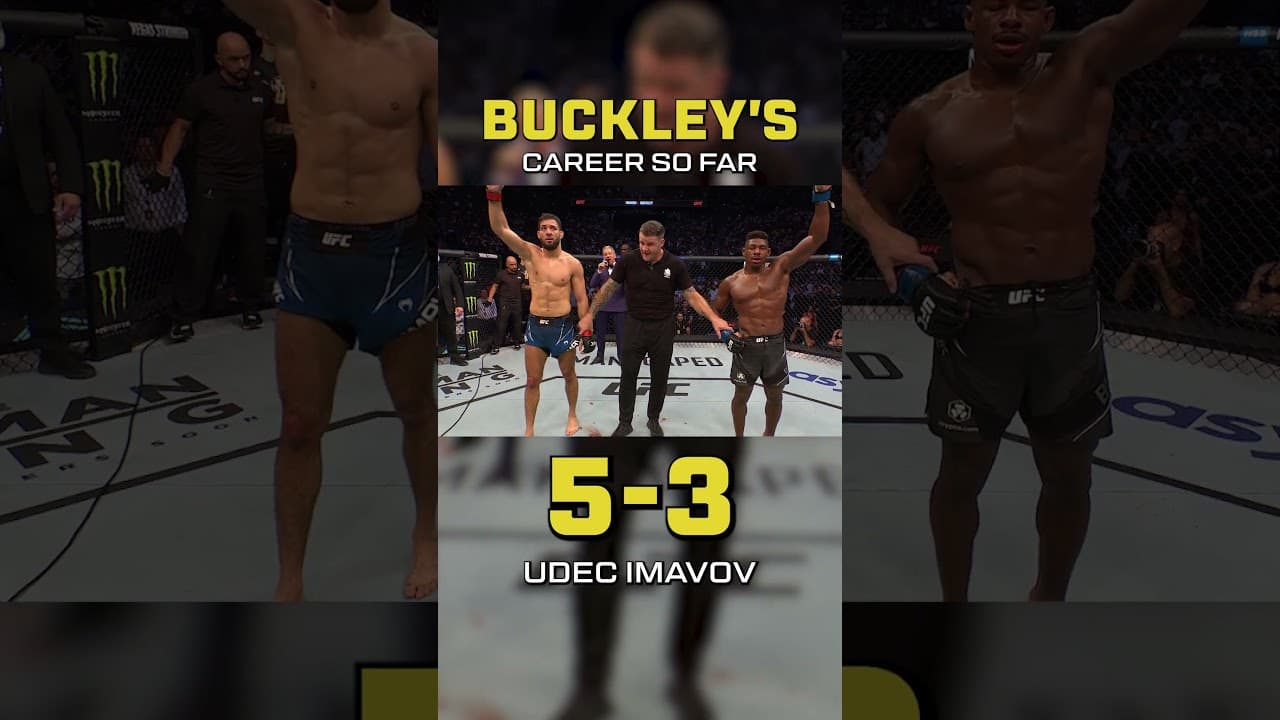 Joaquin Buckley's Career So Far #ufc328