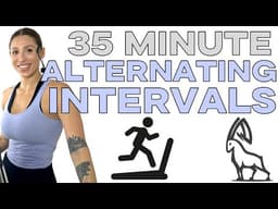 Build Speed & Endurance: 35-Min Treadmill Intervals with Coach Rachael