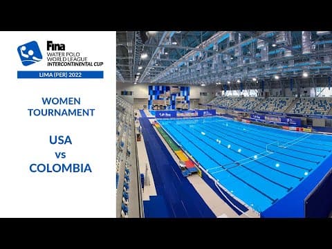 Re-Live | Women's Water Polo Intercontinental Cup 2022 // USA vs COL