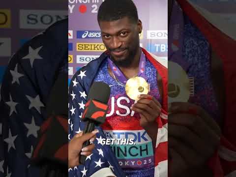 WORLD CHAMP Cordell Tinch 🌎🏆