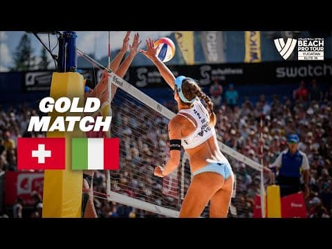 Final - Hüberli/Kernen 🇨🇭 vs.Gottardi/Scampoli 🇮🇹 | Challenge - BPT Yucatán 2025