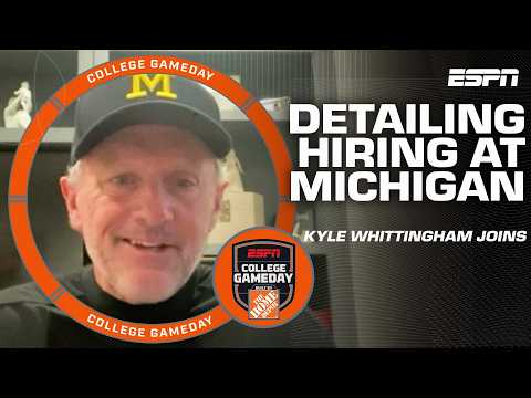 Kyle Whittingham talks ‘quick’ process of becoming Michigan’s head coach | College GameDay