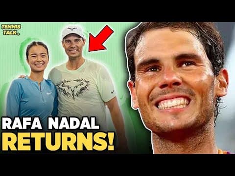Eala, Nadal Training at Rafa Nadal Academy | Tennis News
