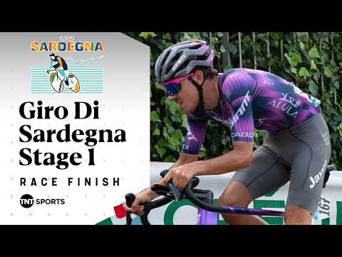 HUGE UPSET! 🫨 | Giro di Sardegna Stage 1 Final KM's | TNT Sports Cycling