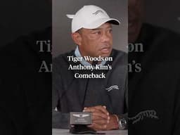 Tiger Woods is cheering on Anthony Kim’s comeback 👏