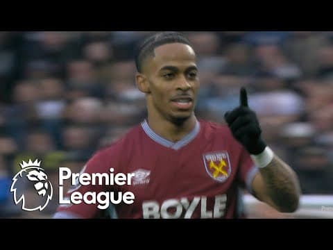 Crysencio Summerville's deflected effort gives West Ham lead v. Spurs | Premier League | NBC Sports