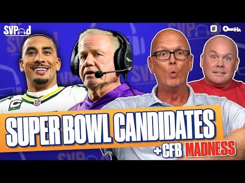 The 12 NFL teams that can DO IT this season + CFB coaching carousel CHAOS 🤯 | SVPod