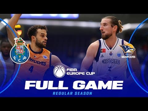 LIVE - FC Porto v Rostock Seawolves | FIBA Europe Cup 2025-26 | Regular Season