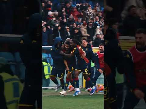 Pure 𝒎𝒂𝒈𝒊𝒄 🪄 #genoa #seriea