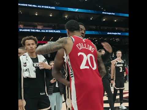 John Collins back in Atlanta 😎