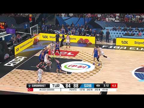 Sengun tested Jokic with the same move, but Joker shut it down 😤🃏 #EuroBasket