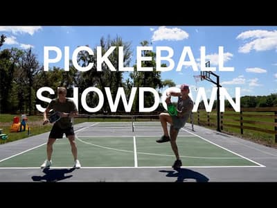 The Ultimate Pickleball Showdown | Bobby Finke vs Caeleb Dressel