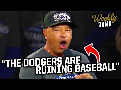 Dave Roberts and the Dodgers want to ruin baseball & Shohei Ohtani has best game ever | Weekly Dumb