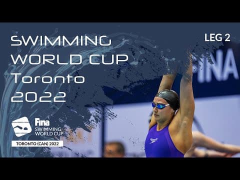 Swimming World Cup 🏆 | Toronto | #trailer | #swc22