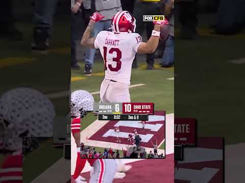 Fernando Mendoza with his game-leading TD 🔥 #Collegefootball #Indianafootball