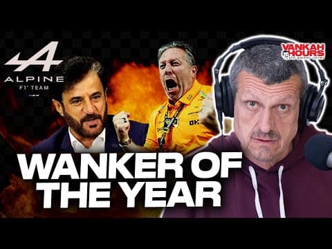 Guenther Steiner's Rockstar and Wanker of 2025! | Vankah Hours S2E25ULL EP