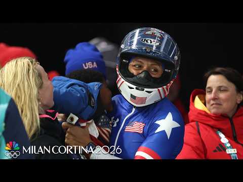 How Elana Meyers Taylor's children inspired an all time gold medal moment | NBC Sports