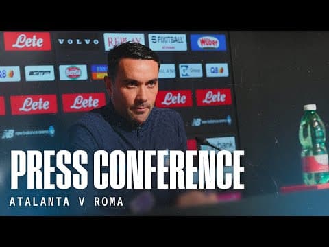 Atalanta-Roma | La conferenza stampa di Raffaele Palladino 📹🎙️ | 18ª Serie A Enilive 2025/26