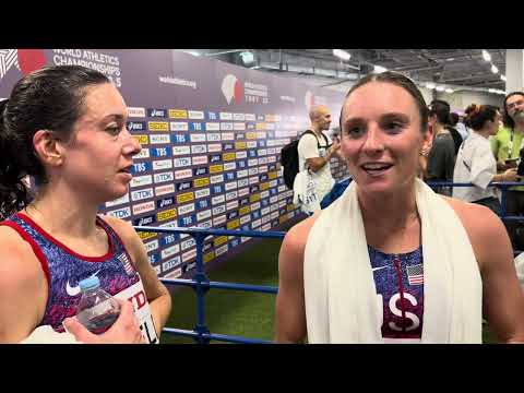 Emily Infeld and Elise Cranny React to 10,000m Final at 2025 Tokyo World Championships