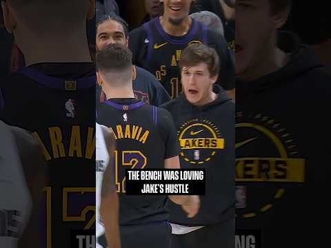 Jake LaRavia: HUSTLE PLAYER #lakers