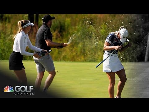 Charley Hull wins 2025 Kroger Queen City Championship on nerve-wracking birdie putt | Golf Channel
